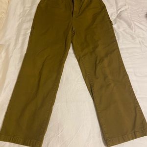 Universal Threads Olive green wide leg carpenter pants